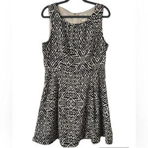 Anthropologie Maeve Tribal Print Pocket Dress